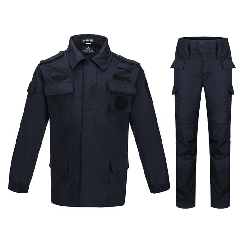 保安服教官执勤制服99夏季网格战训服保安耐磨作战服春秋长袖作训服