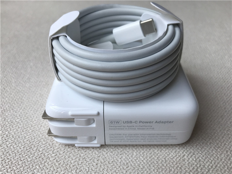 适用原装苹果笔记本充电器macbook pro air电脑30w 61w 87w适配器type