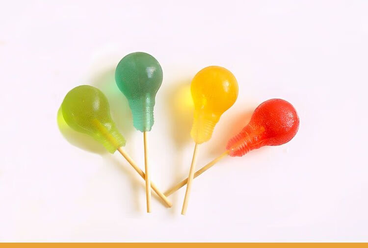 大灯泡糖棒棒糖果创意网红有趣味零食圣诞节礼物沙雕礼物整蛊搞笑