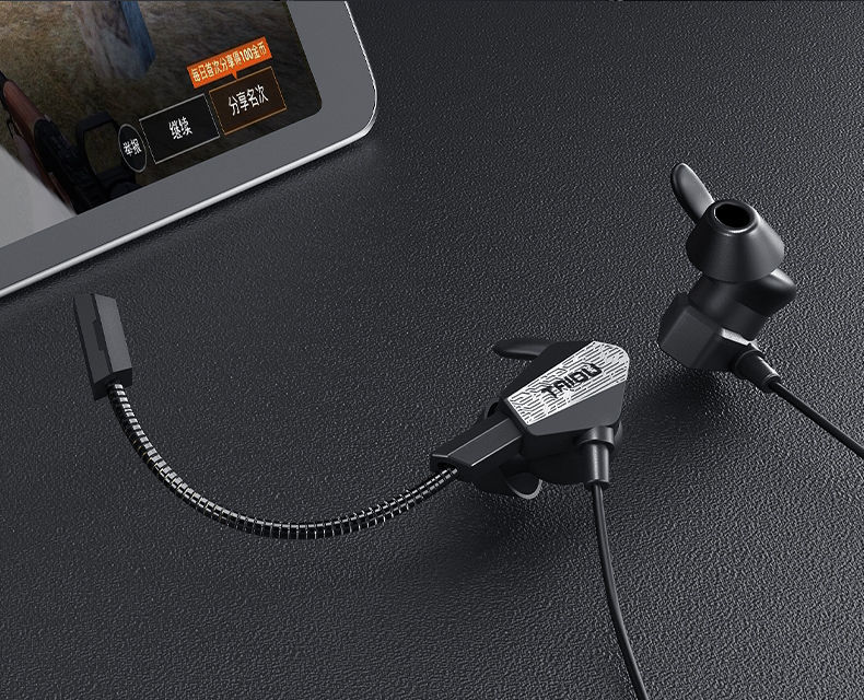 钛度钛耳骑士入耳式游戏耳机电脑手机平板耳麦电竞耳塞cs吃鸡带麦手游