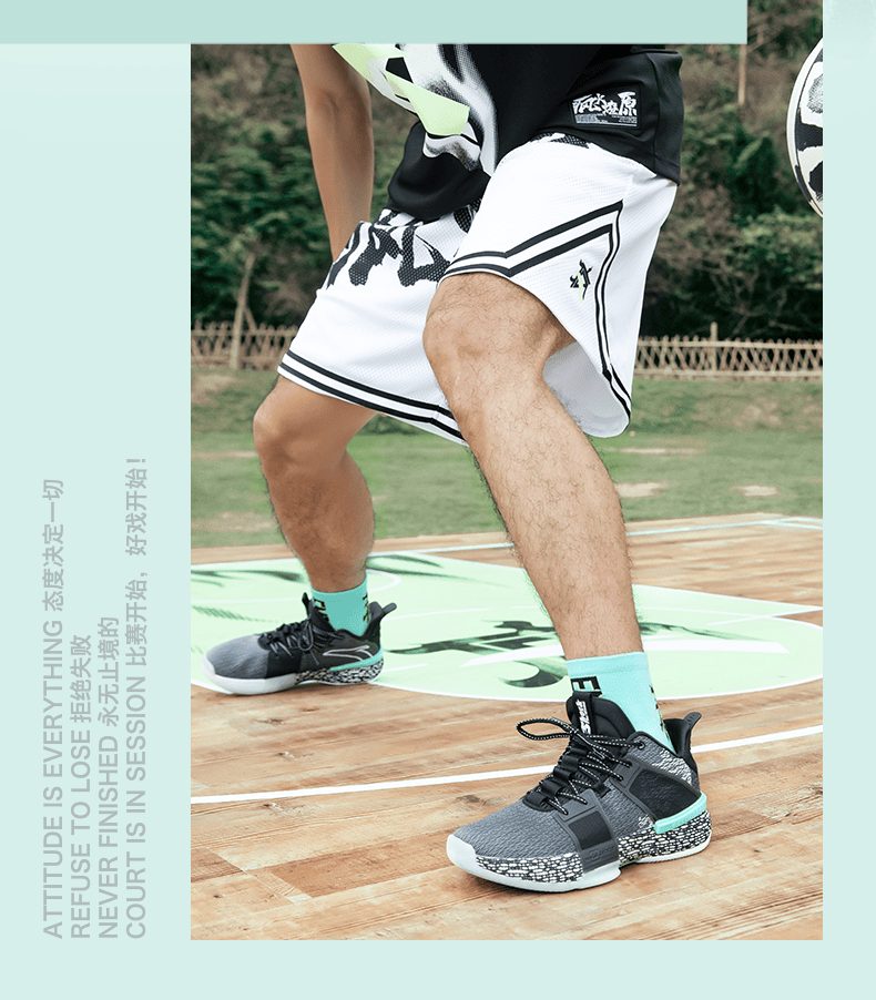 安踏篮球裤男要疯50系列疯火燎原运动短裤2021夏季训练五分裤男官方