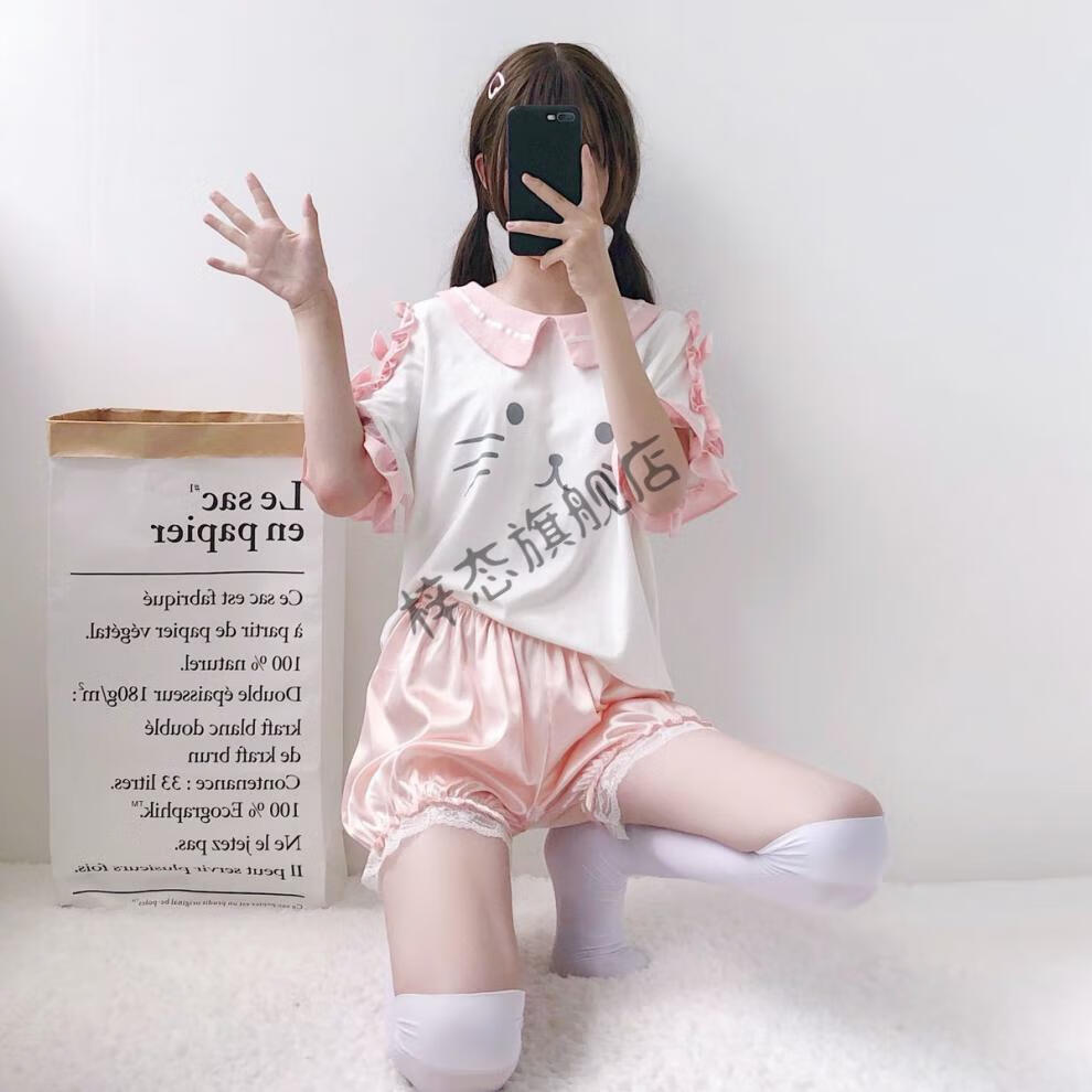 梓态jk安全裤南瓜女学生打底裤防走光可外穿短裤夏季薄款保险裤黑色