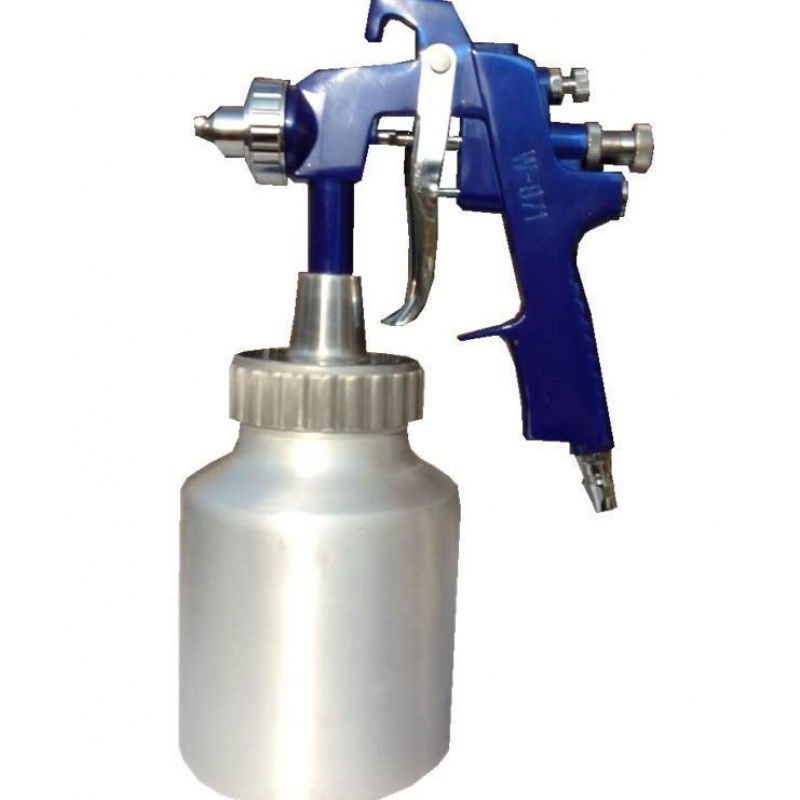 w71f75喷枪家具汽车气动油漆喷枪w77乳胶漆底漆喷漆枪上下壶75下壶15