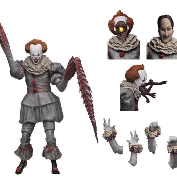 neca小丑回魂月光光心慌慌血腥恐怖电影版杰森jason3d版7寸可动人偶