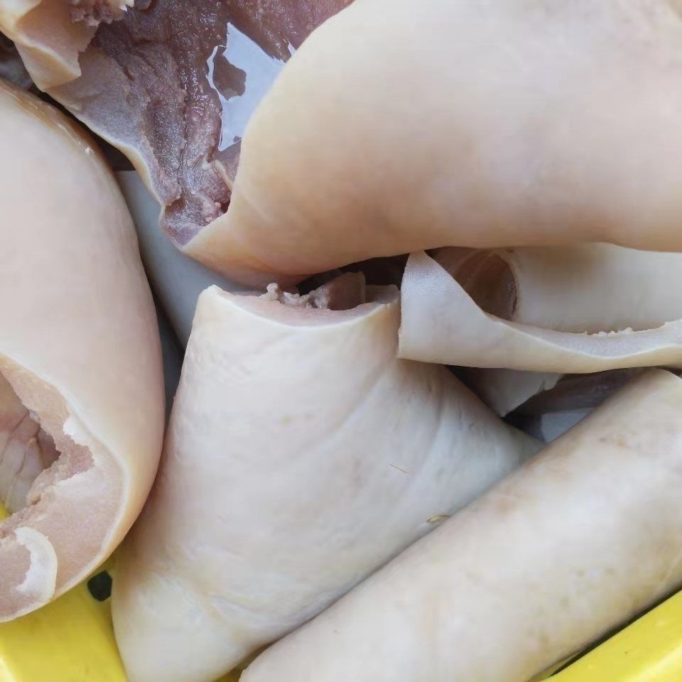 全熟新鲜熟原味牛肉炒凉拌批发正宗土牛皮500克