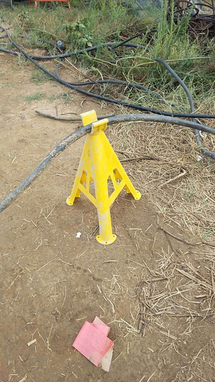 58cm电缆支架电缆三脚架放线架电线托架 58cm螺丝款支架