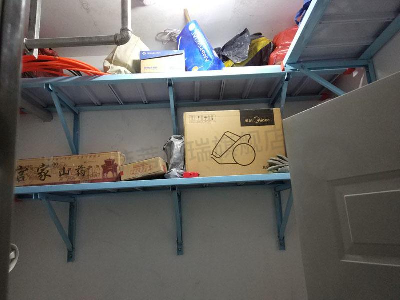 2022新款地下室置物架储藏室加厚车库墙挂货架地下室储藏间多层壁挂