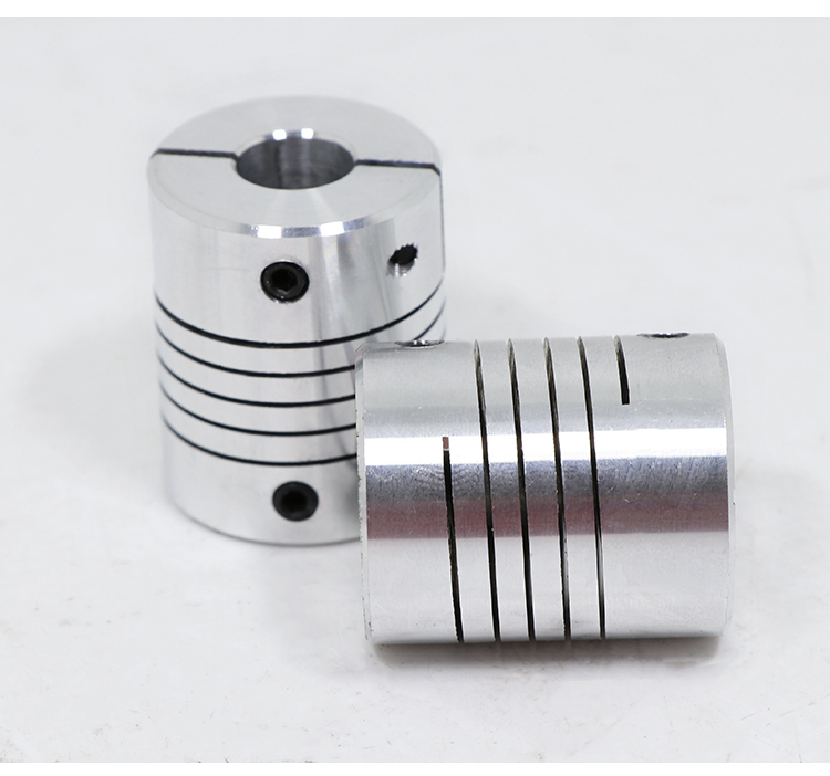 弹性螺纹联轴器小电机配件弹性联轴器马达联接器连接套电动机轴套 6*7