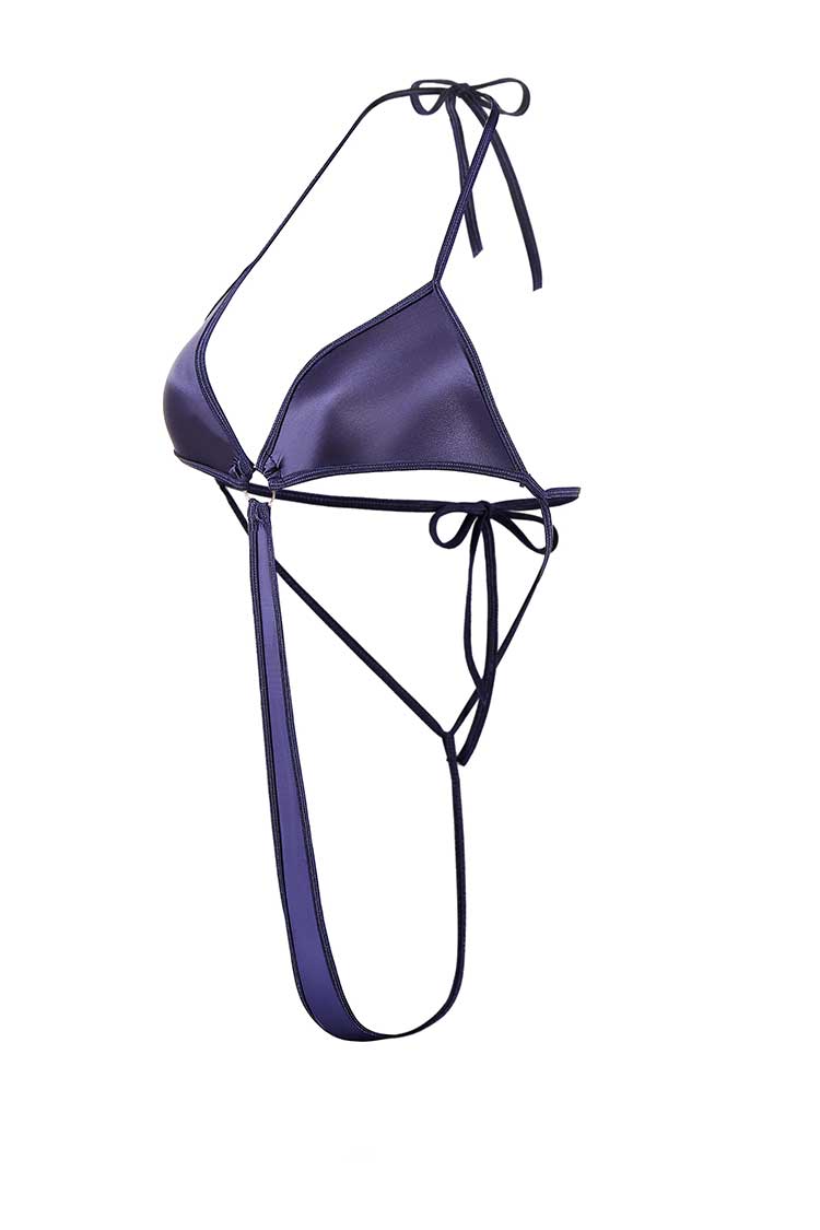 情趣连体紧身衣户外透明性感内衣夜店角色扮演抹胸私人泳衣派对三点式