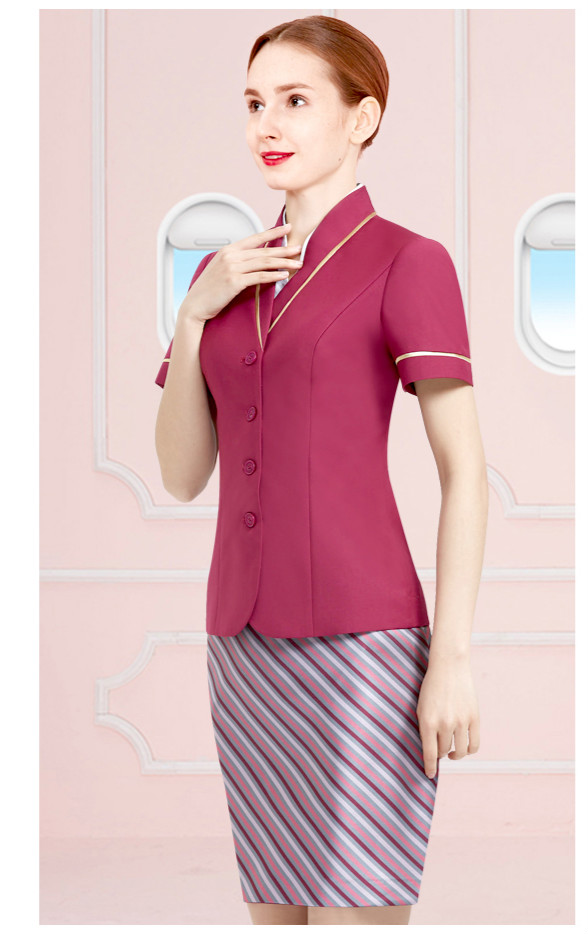 南航空姐制服高端空乘职业装女酒店经理客服珠宝店工作服套装定制款