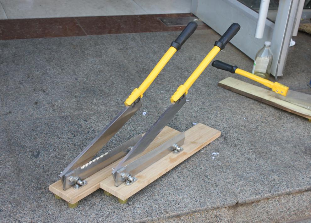 不锈钢排骨铡刀中草药铡刀铡刀粉条铡刀牛肉干铡刀家用小型铡刀