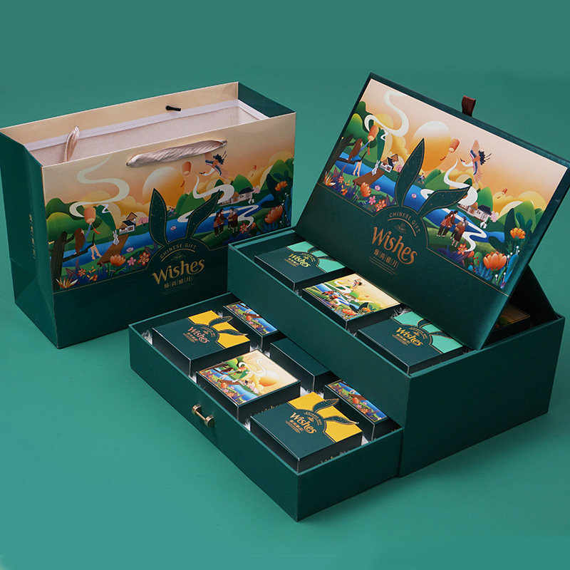 大闸蟹礼盒包装盒空盒阳澄湖大闸蟹包装盒固城湖螃蟹礼品盒海鲜河蟹