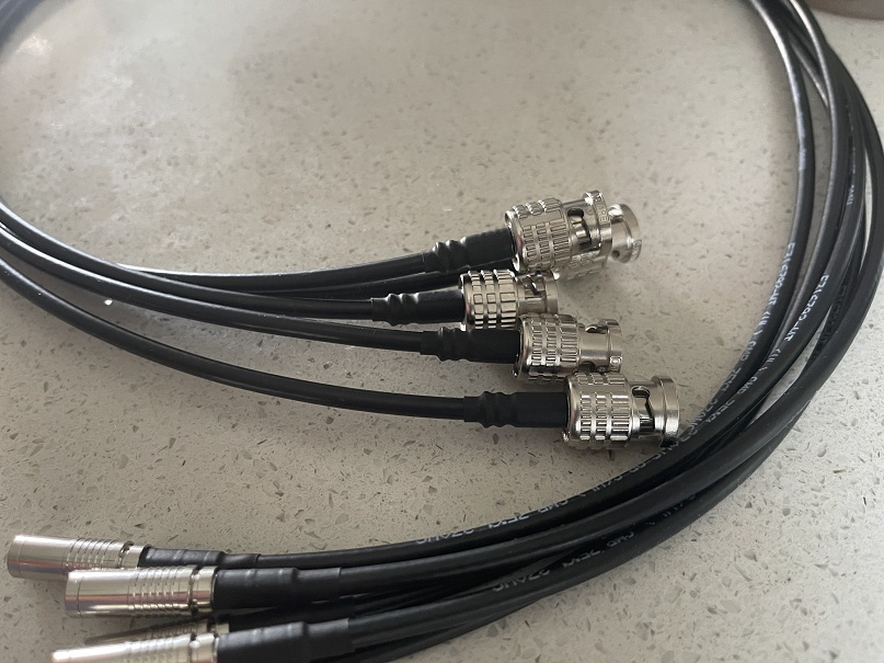 canare佳耐美hyperdeck shuttle 2 硬盘录像机mini-sdi转接din线 黑色