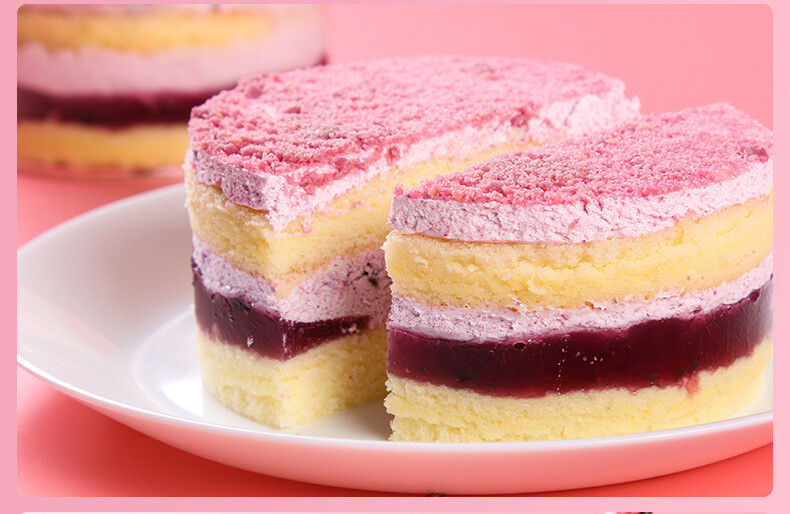 jd小吃零食层层爆浆葡萄白桃西瓜慕斯蛋糕网红零食糕点下午茶甜点180g