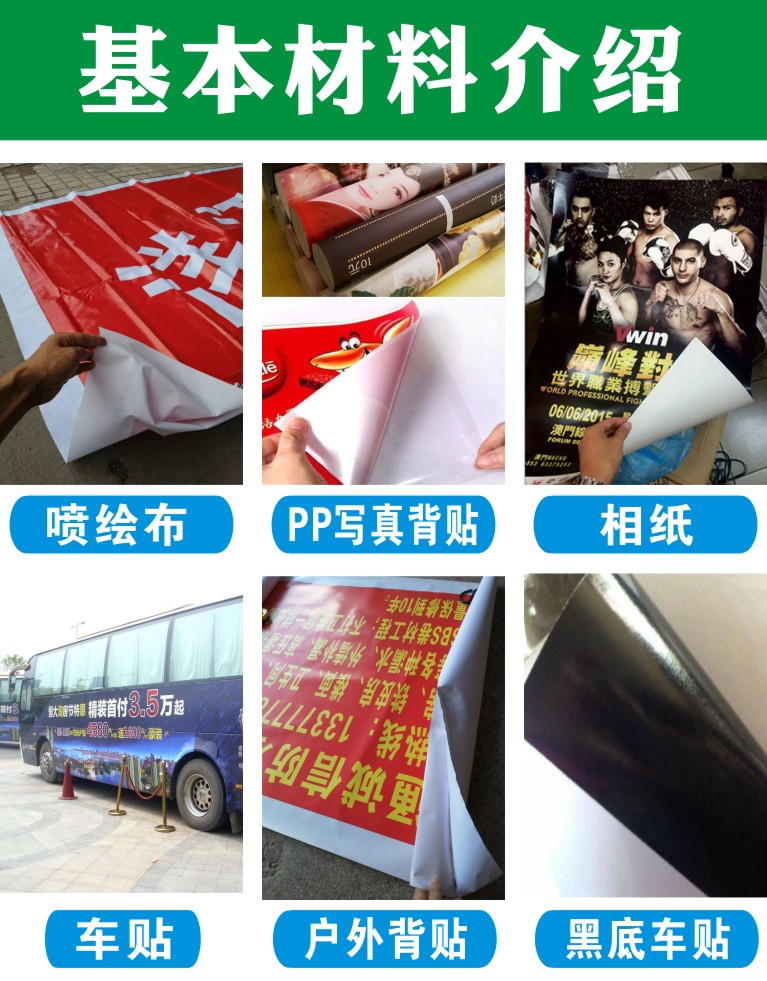 明画喷绘布广告布防水招牌布灯箱布户外喷绘布广告招牌灯布加厚定制