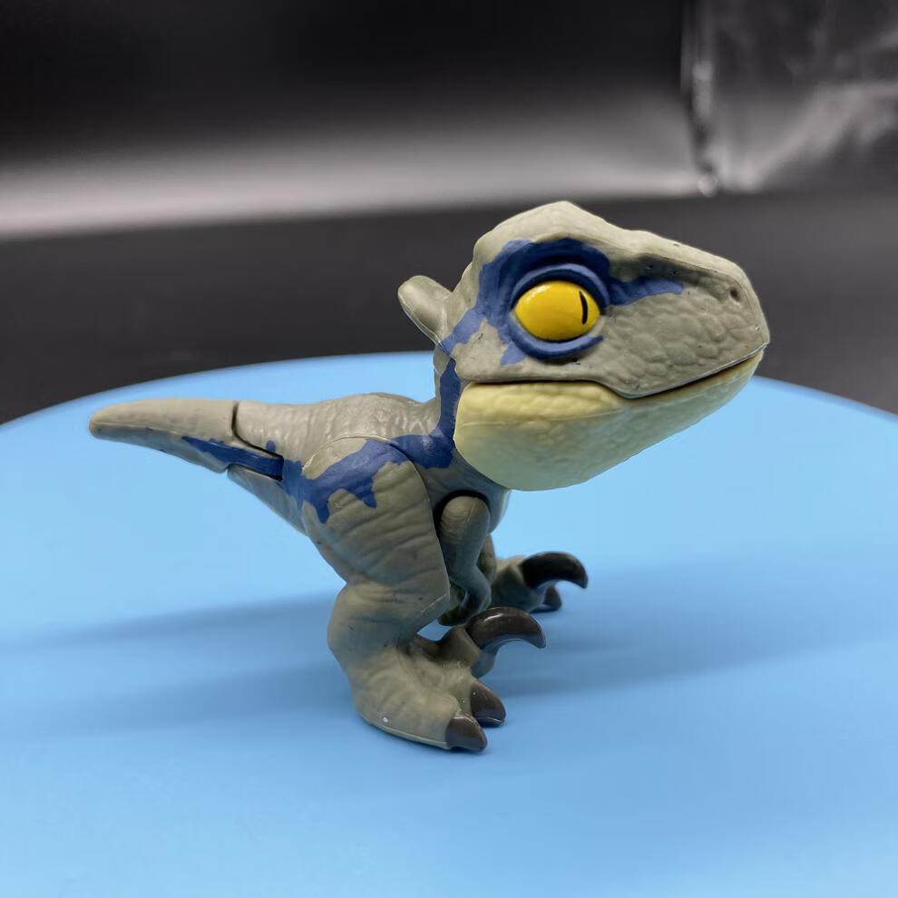 美泰侏罗纪世界2迷你小型恐龙挂件手指玩具尾熊社 5代 gmt86三角龙