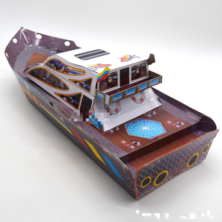 丧事扫墓上坟纸扎祭奠烧纸死人用品纸扎自己粘游艇祭祀用品烧纸祭拜