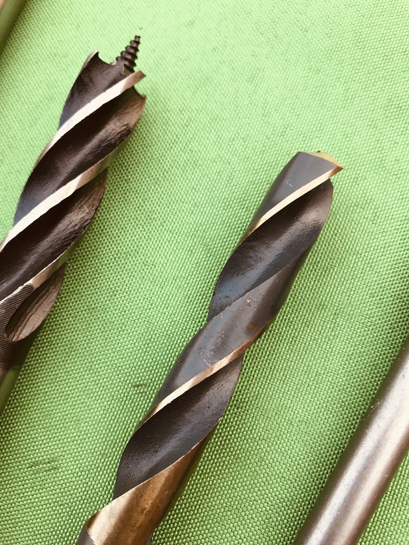 木工钻头四槽四刃木工钻高速钢麻花钻 30公分方杆 高速钢18mm【图片