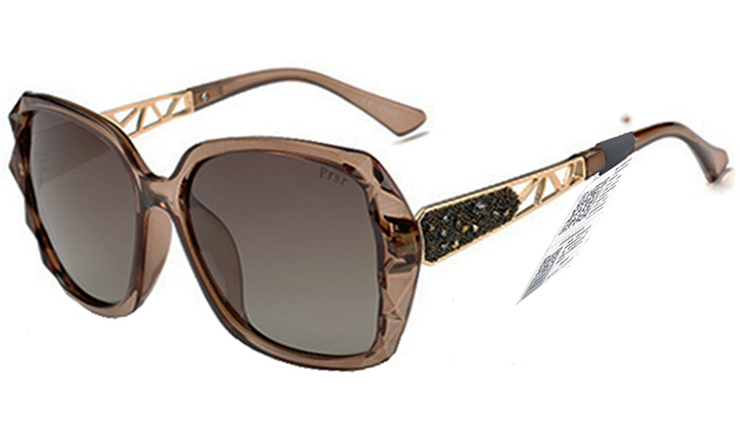 prsr帕莎太阳镜女高清偏光眼镜品牌可配墨镜黑色17款020