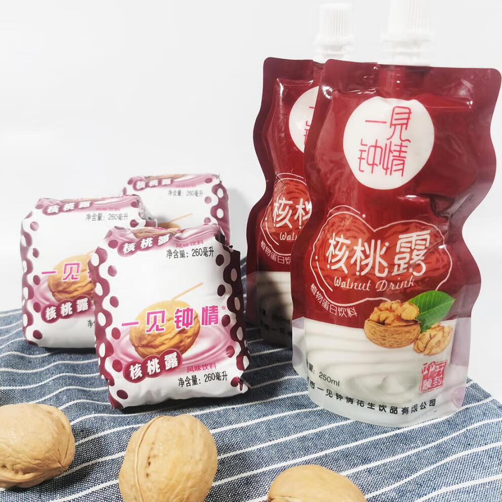 一见钟情花生奶 河南开封花生奶8090后怀旧营养早餐植物蛋白饮料儿童