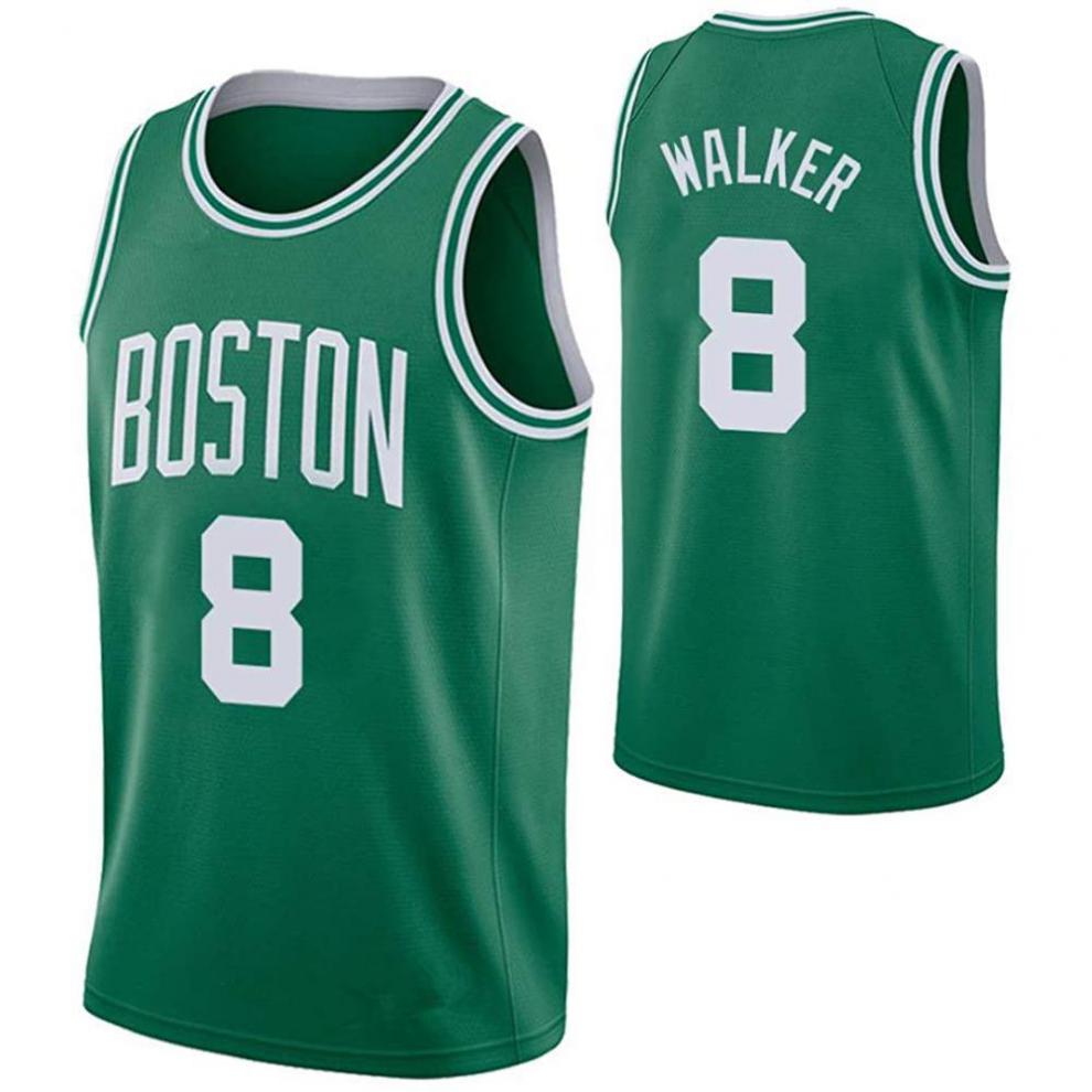 nba球衣 celtics 凯尔特人8号肯巴沃克 刺绣版 新款篮球服城市版 奖励