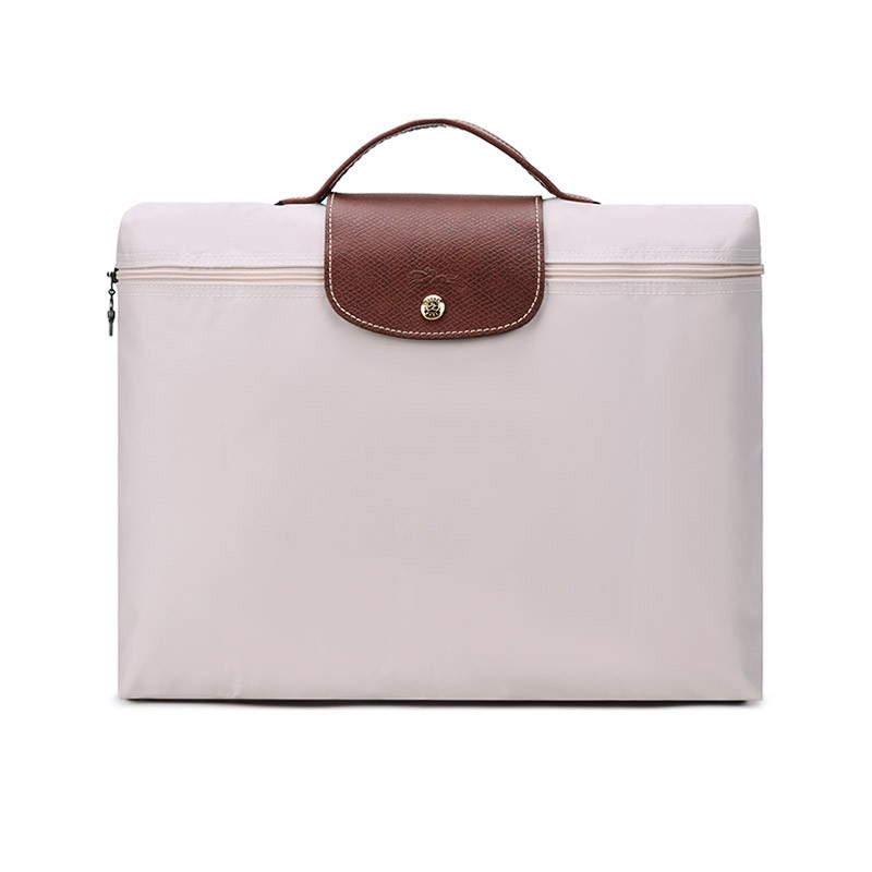 女包longchamp珑骧女士织物折叠手提包卡其色