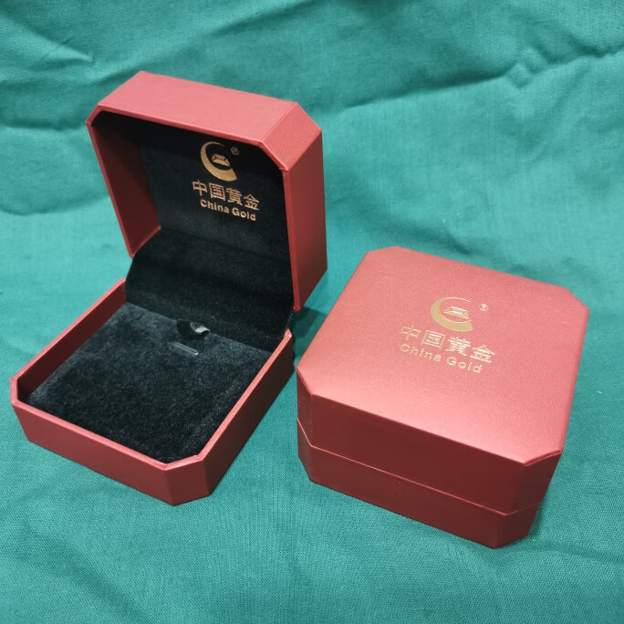 中国黄金首饰盒 大福八角款中国黄金首饰盒戒指盒吊坠盒手镯盒手链盒
