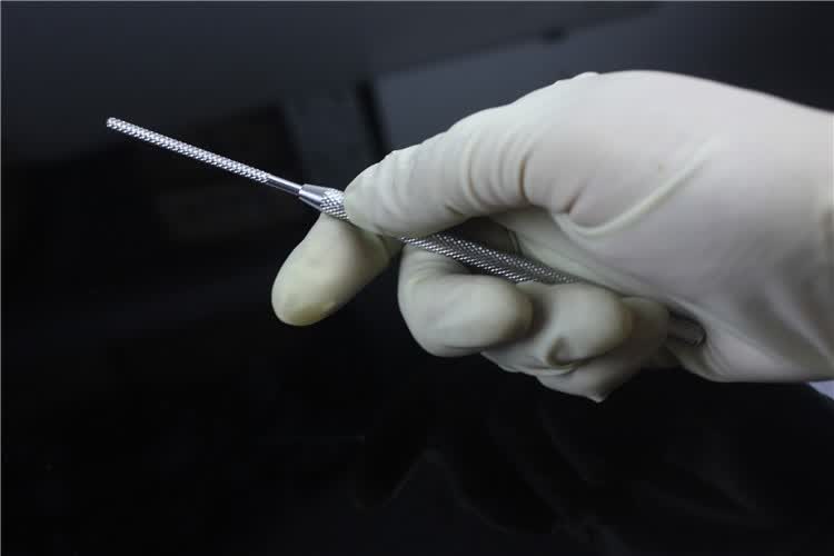 小动物骨科手术器械宠物膝关节髌骨滑车沟加深圆形圆头骨锉锉刀滑车锉