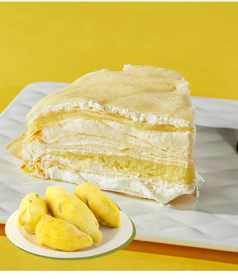 榴莲千层蛋糕芒果巧克力网红生日爆浆奶油盒子蛋糕甜品零食 黑森林