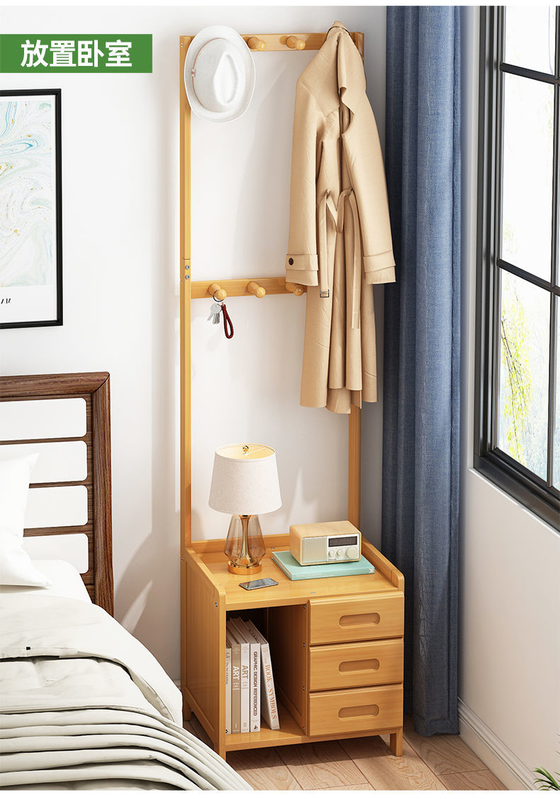 闪电客床头柜置物柜架简约现代储物柜简易卧室床边小柜子迷你小型收纳