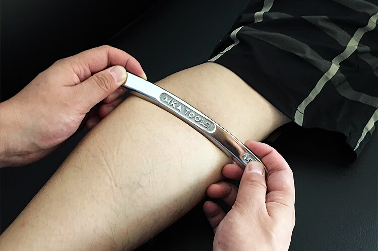 mka筋膜刀肌筋膜松解刀肌肉放松油按摩iastm理疗康复工具刮痧板 黑色