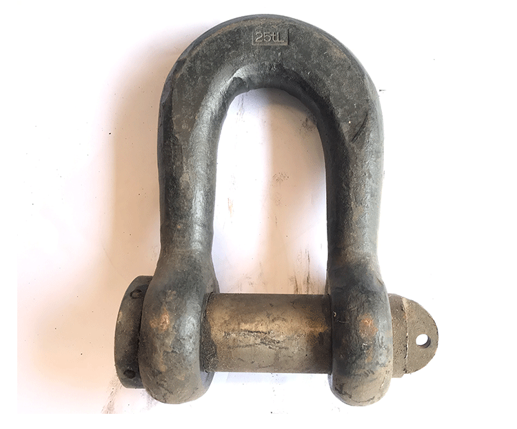 雅蕊起重国标重型卸扣u型吊环卡扣锁扣d形卡环吊装工具连接扣20tm8m14