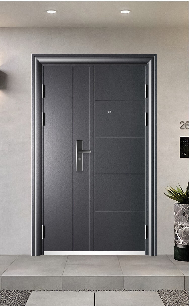 防盗门家用入户门出租安全门室内外单门进户工程门车库大门钢质门