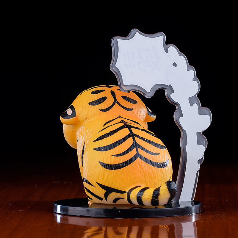 喊妈小虎空想造物胖虎汽车摆件手办不二马大叔萌趣小老虎生日礼物y 图片价格品牌报价 京东