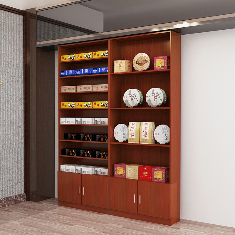 柜烟酒茶叶商店展示柜饭店便利店陈列柜货架货柜酒柜产品柜22米高100