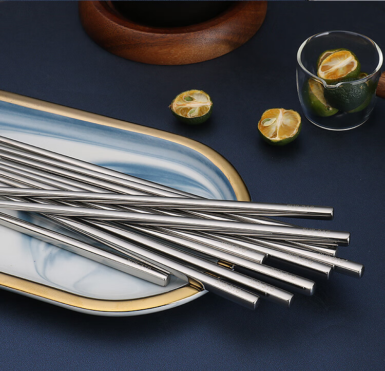 双立人zwilling双立人316不锈钢筷子家用防滑隔热韩国餐具家庭套25cm