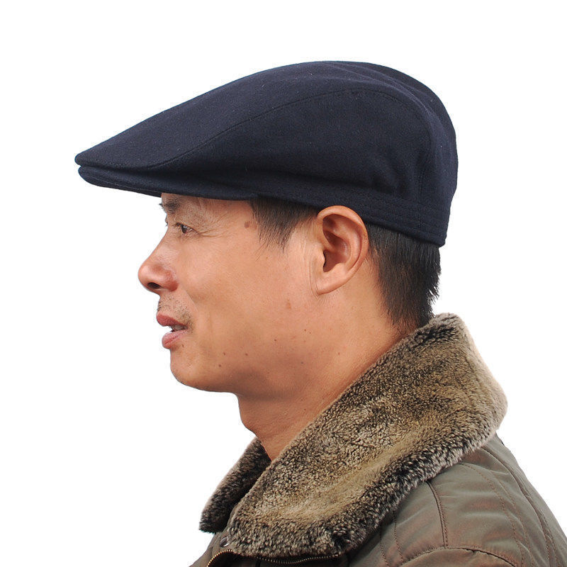 前进帽男春夏款春秋天老人帽子男老式鸭舌帽中老年前进帽爷爷解放帽