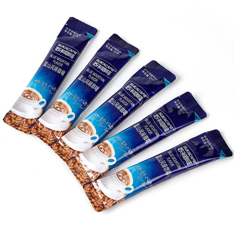 苏卡蓝山风味速溶咖啡苏卡咖啡蓝山风味3合1速溶咖啡即溶粉30条450g