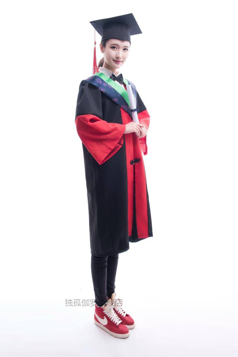 学士服硕士服毕业服本科学位服工科博士服文科医科毕业照服装大学生