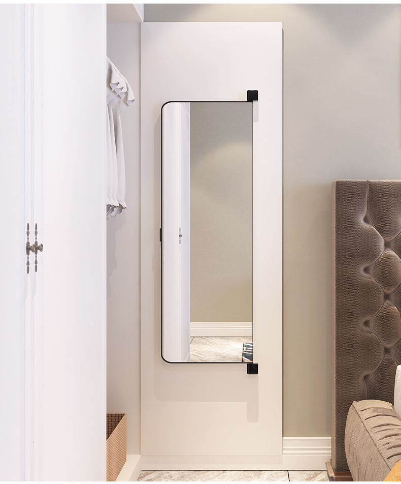 东方雅岚 衣柜镜子隐藏式全身穿衣镜子贴柜门贴墙自粘