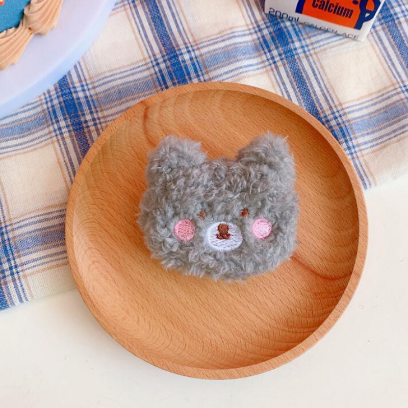 ins风可爱小熊胸针卡通毛绒立体甜美学生校服胸针软萌可爱饰品 经典款