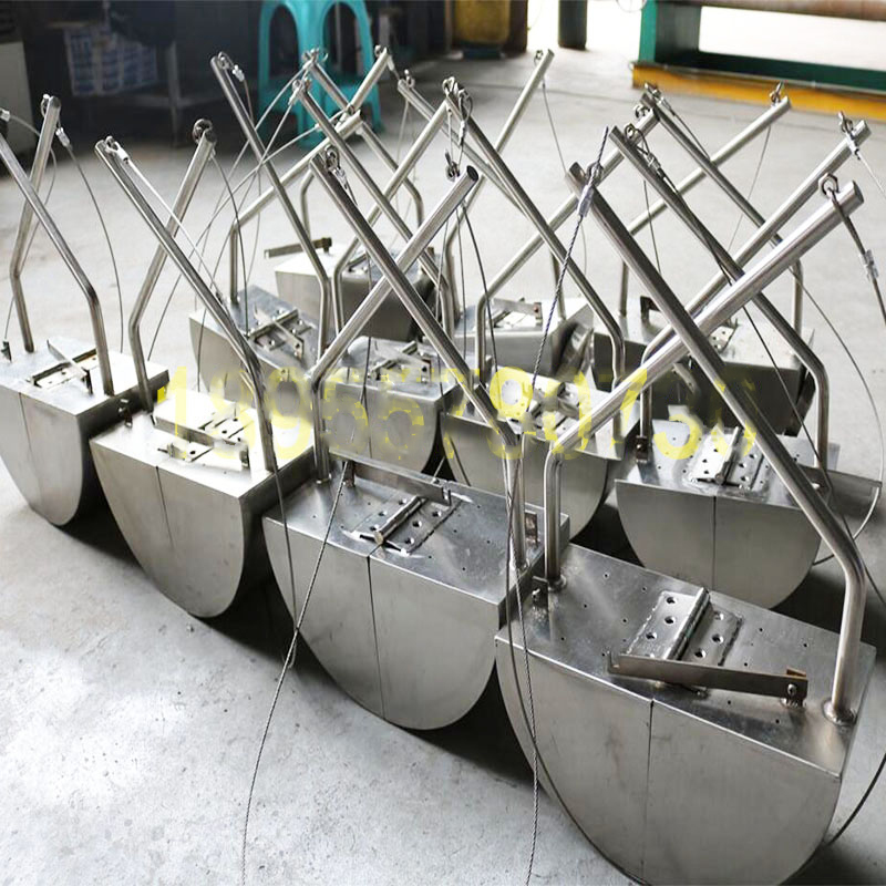 定制不锈钢彼得逊采泥器抓泥斗抓斗式采泥器底泥污泥淤泥采样器 5l
