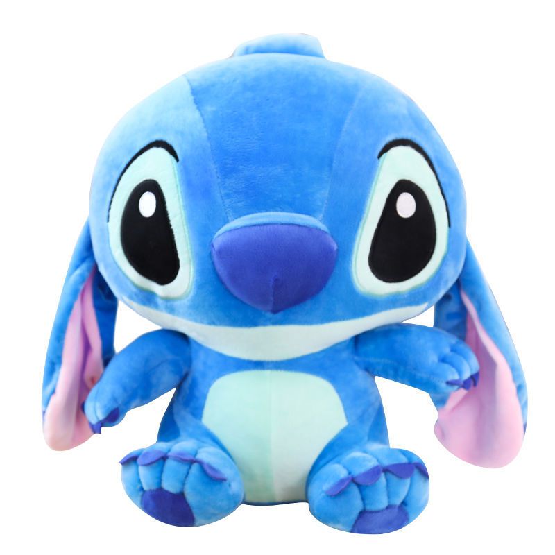 史迪仔公仔送女友特大号毛绒玩具史迪奇安琪睡觉抱枕娃娃送女生 粉色