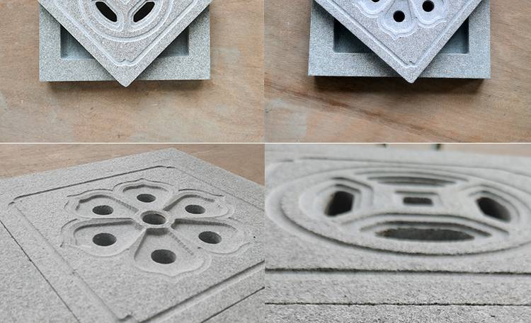 石材井盖排水沟盖板室外地漏雨水污水花岗岩庭院装饰下水道水篦子