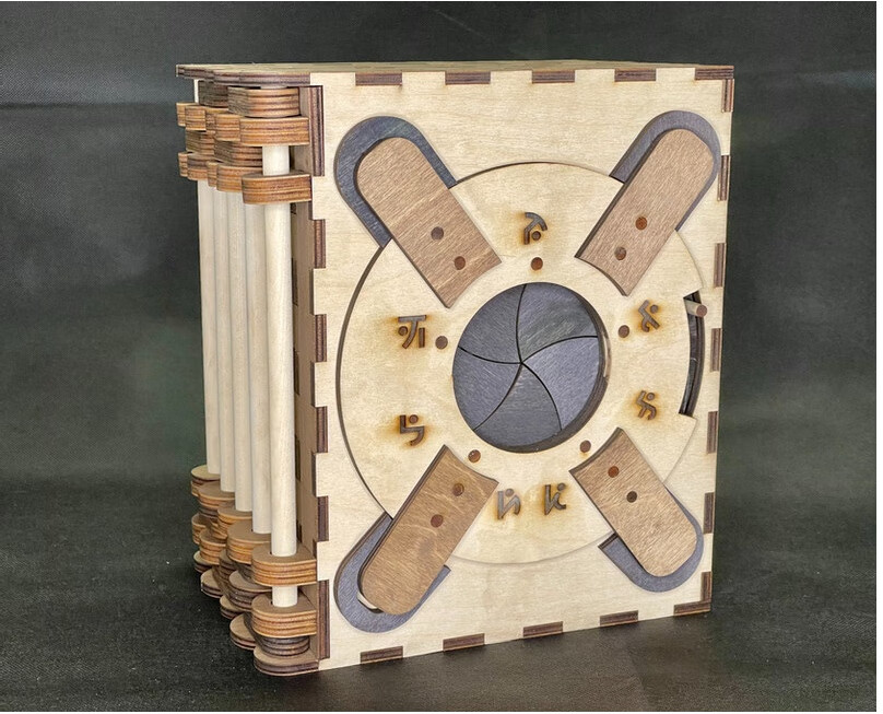 可以藏东西的玩具达芬奇密码书puzzle解密难解压玩具codexsilenda盒