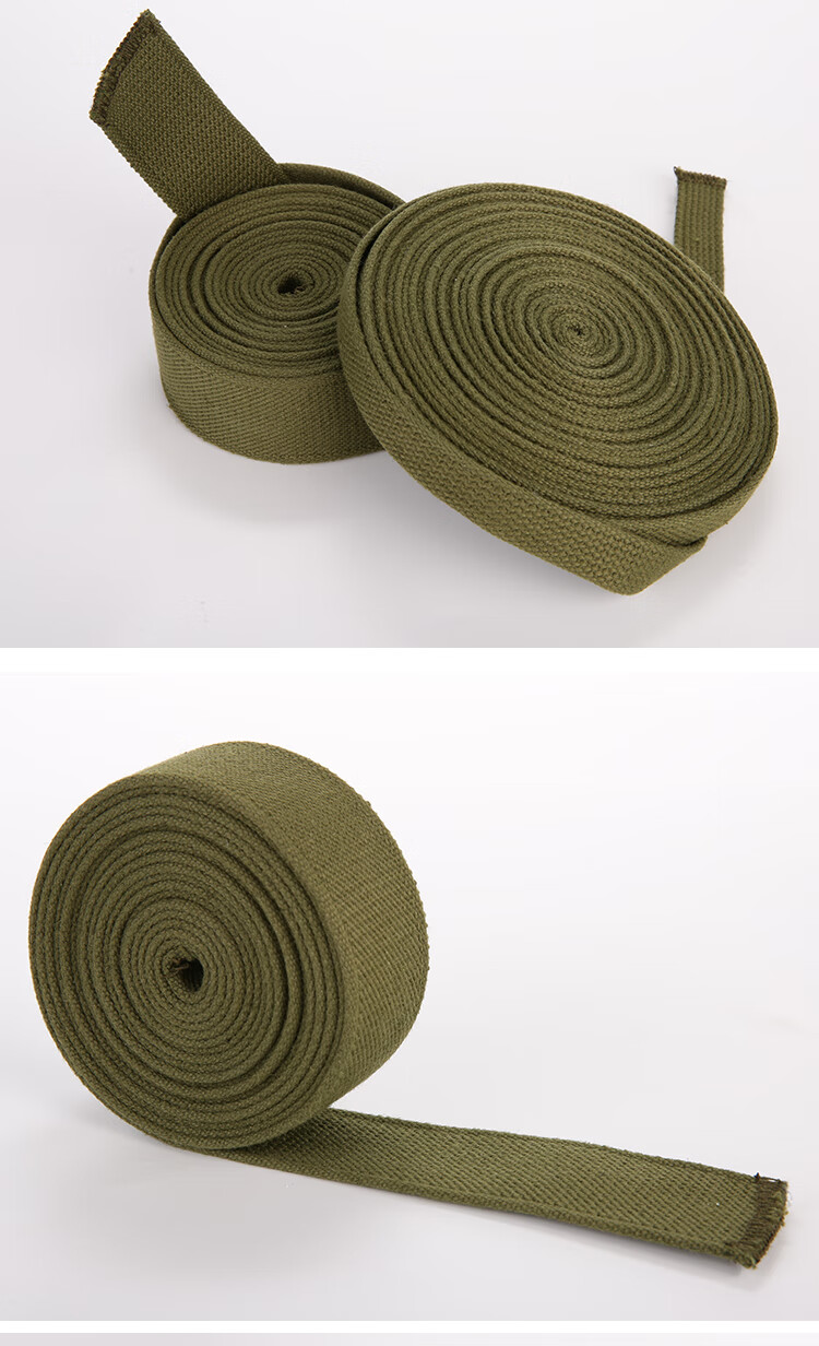 玄英耀适用于军绿3543厂背包带背包绳制式编织带一套打包绳户外绳军绿