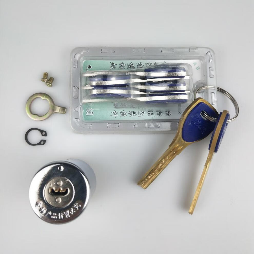 防盗门锁芯老式自动碰锁防盗门锁牛头锁十字锁芯 步阳自动锁【图片