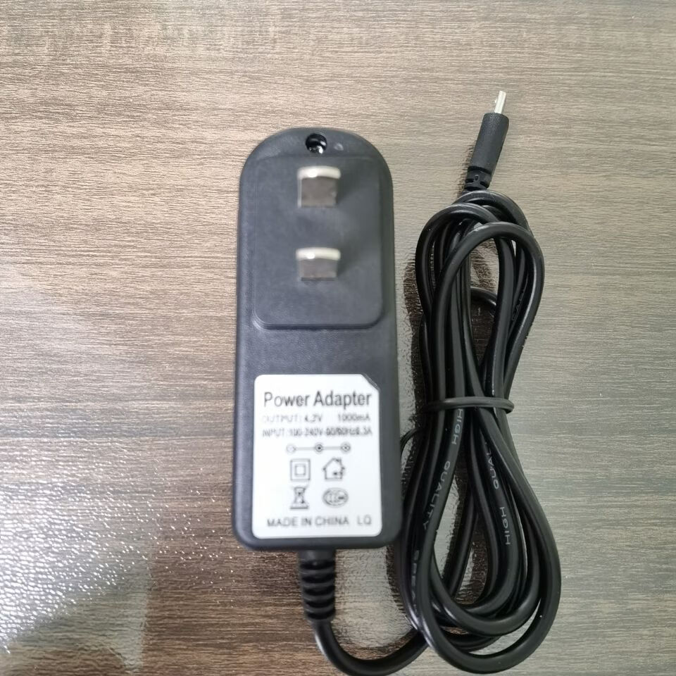 定制适用恒昌水平仪充电器扁头42v充电器42v1000ma42v充电器圆头
