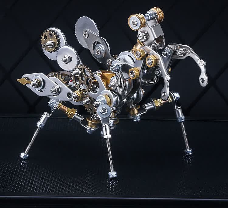 puzzle十级3d立体金属机械模型拼装图手工高难度diy玩具积木创意礼物