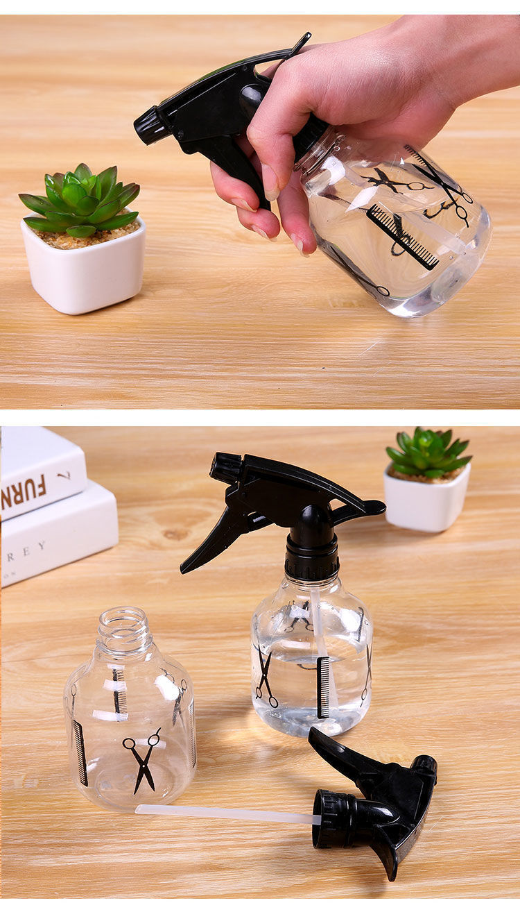 蓬壶 喷壶喷壶理发店喷瓶专用美发喷水喷雾细雾塑料小喷瓶壶250ml奔新